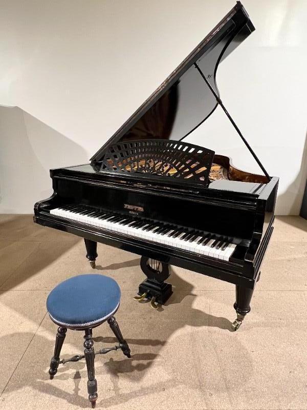 Piano 1/2 queue PLEYEL noir
