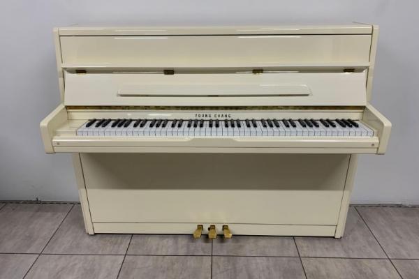 Piano droit Blanc YOUNG CHANG